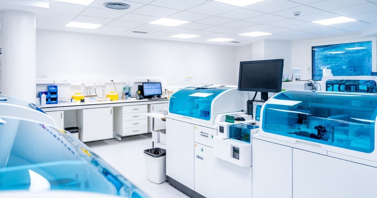 A modern lab filled with various UL certified, recognized, and listed equipment.