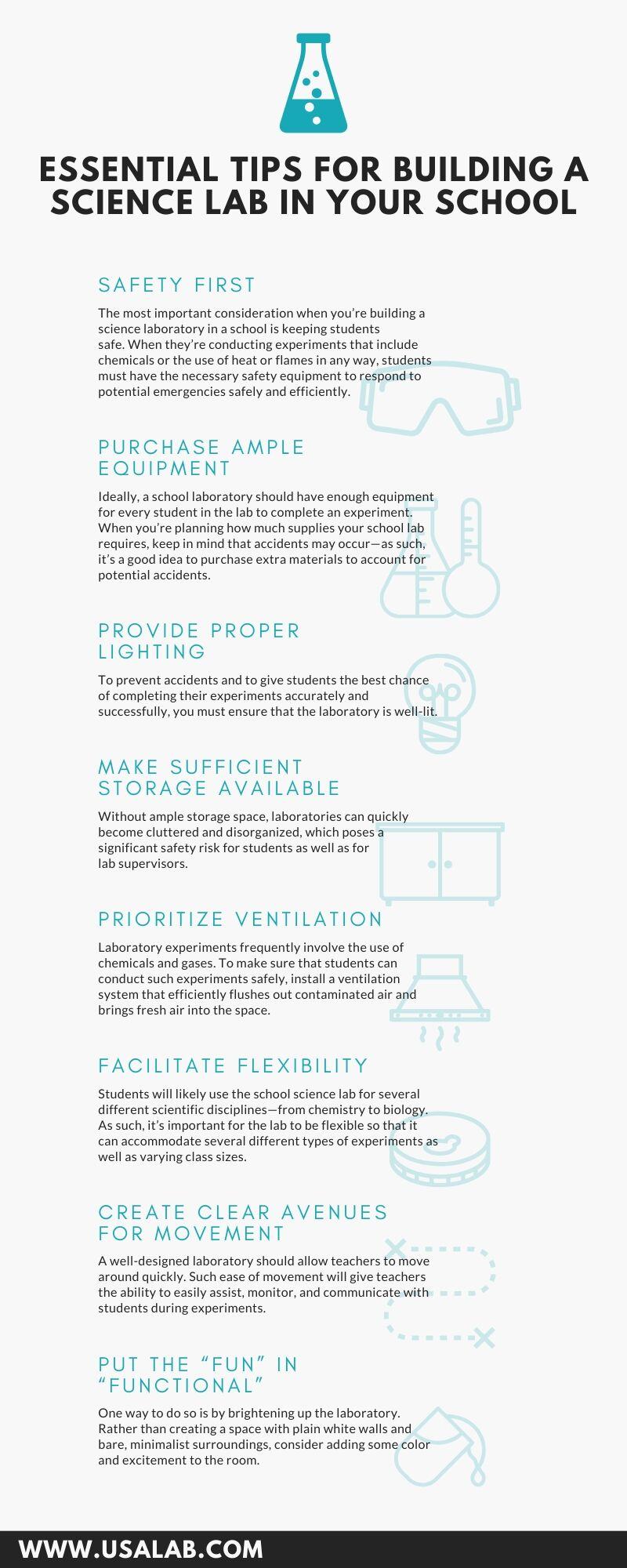 Essential Tips for Building a Science Lab In Your School