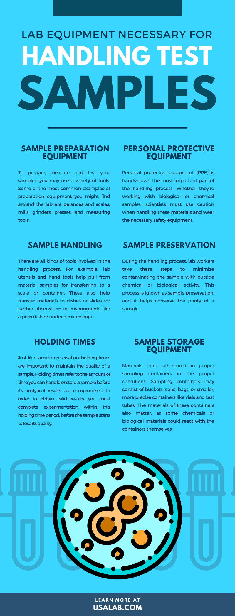 Lab Equipment Necessary for Handling Test Samples